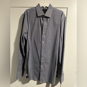 J.Crew Ludlow micro gingham shirt size 15.5/34